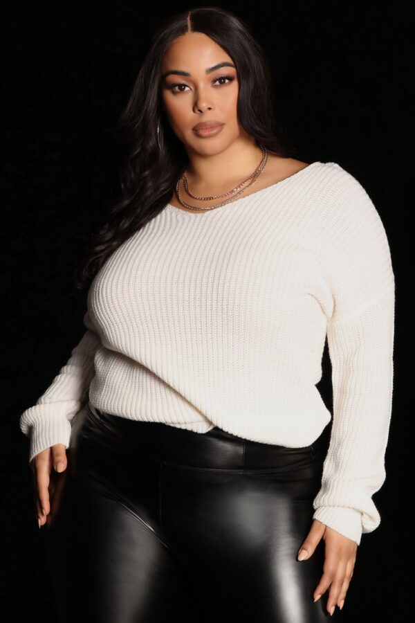 Ladies Kit Ivory Pullover