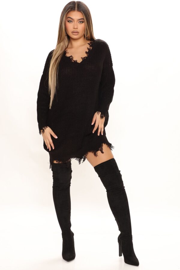 Sweatshirt in Black
