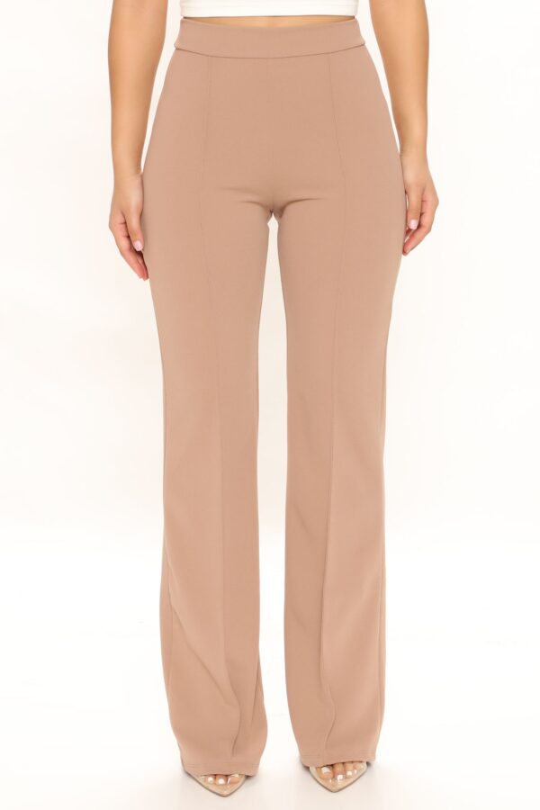 Taupe Wide-Leg Dress