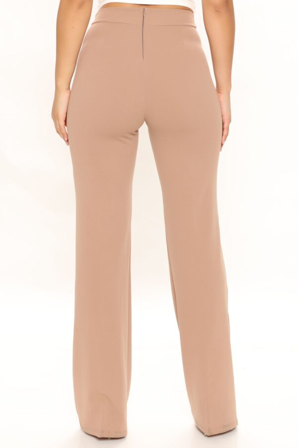 Taupe Wide-Leg Dress