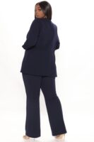 Wide-Leg Dress in Navy