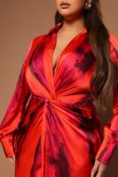 Ladies Kit Orange Dress
