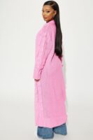 Ladies Kit Pink Cardigan