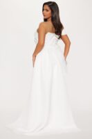 White One-Shoulder Dress
