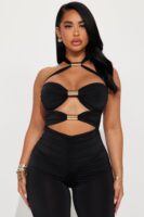 Think It Over Jumpsuit - Black