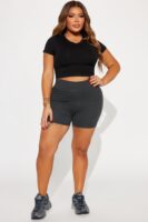 Shorts in Charcoal 95% cotton