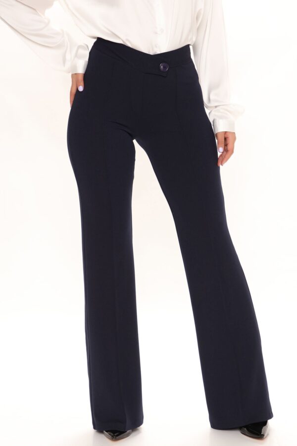 Wide-Leg Dress in Navy