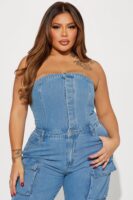 Jumpsuit with a wide leg