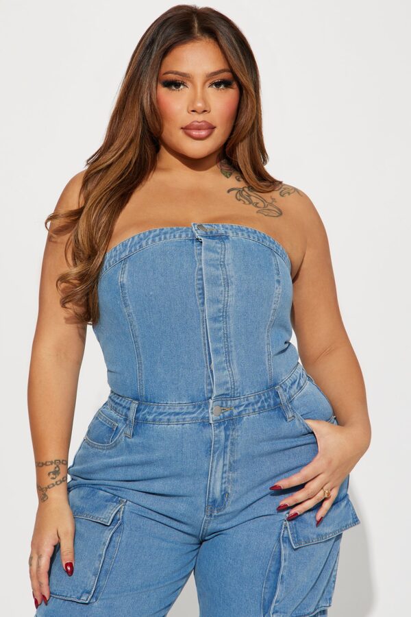 Jumpsuit with a wide leg
