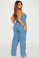 Jumpsuit with a wide leg