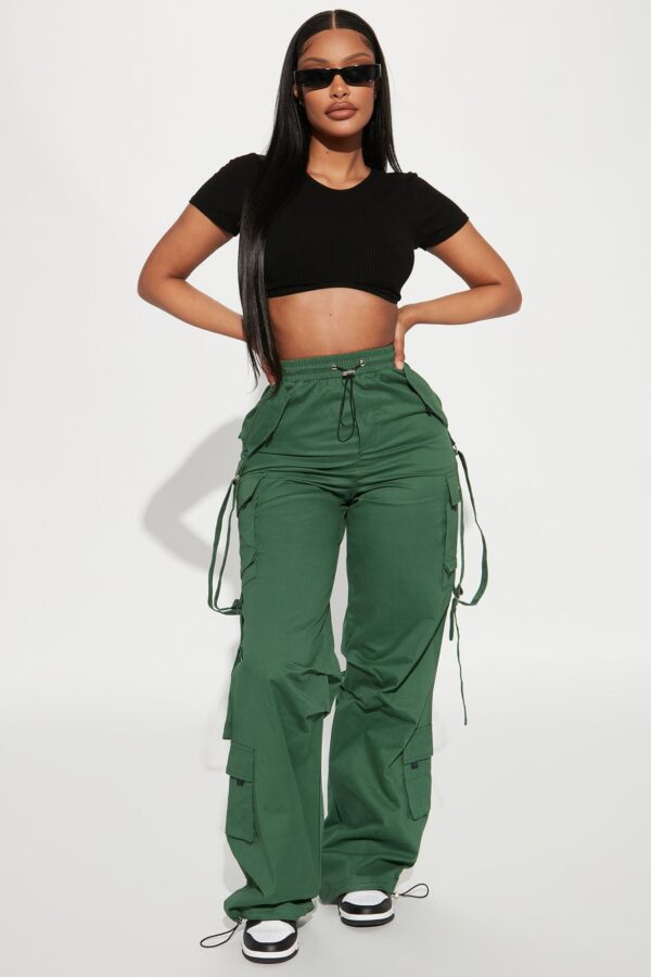 Pants in Green 100% cotton
