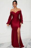 Maxi Dress in Wine