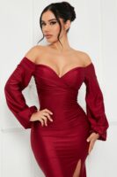 Maxi Dress in Wine