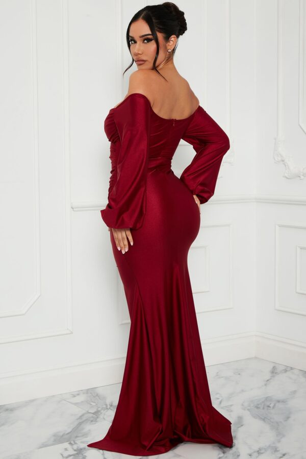 Maxi Dress in Wine