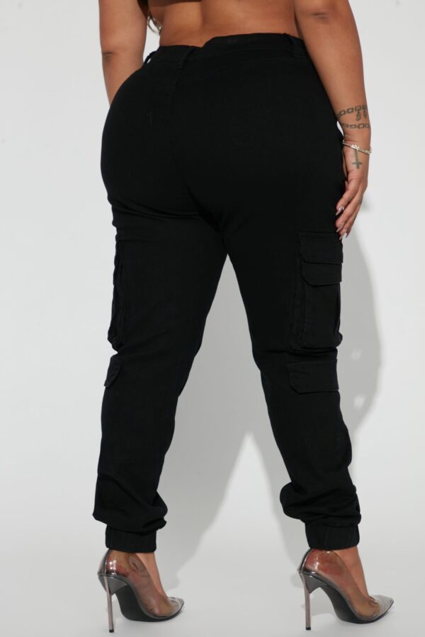 Pants in Black 97% cotton