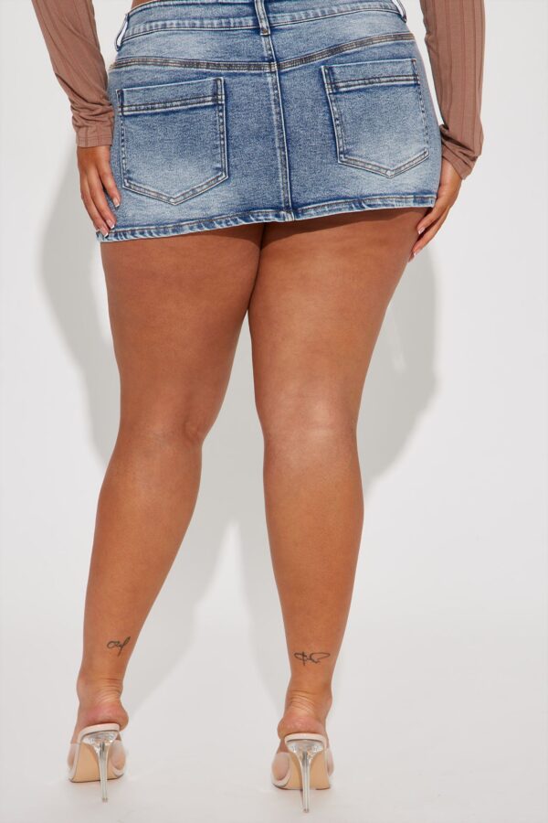 Skirt in Denim 65% cotton