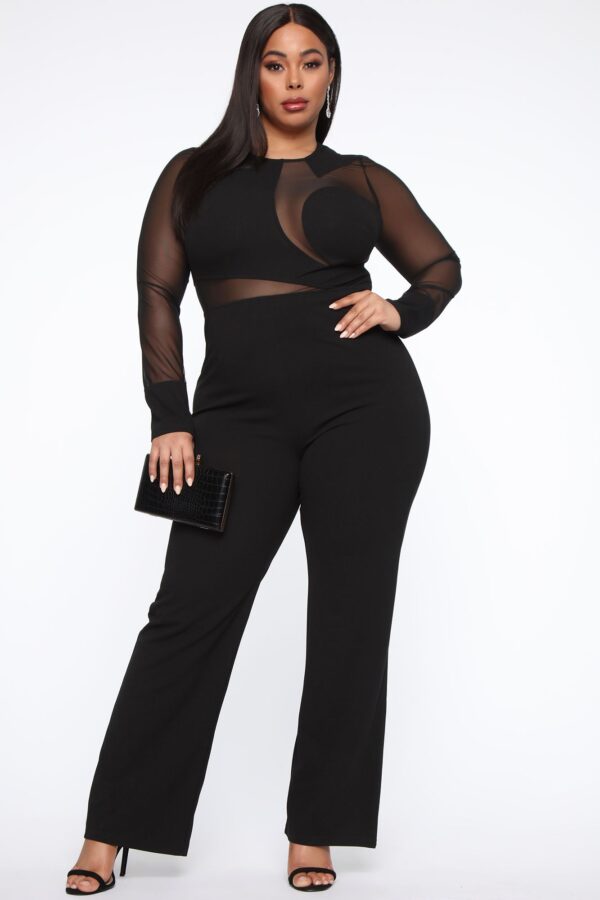 Jumpsuit in Black 95% polyester