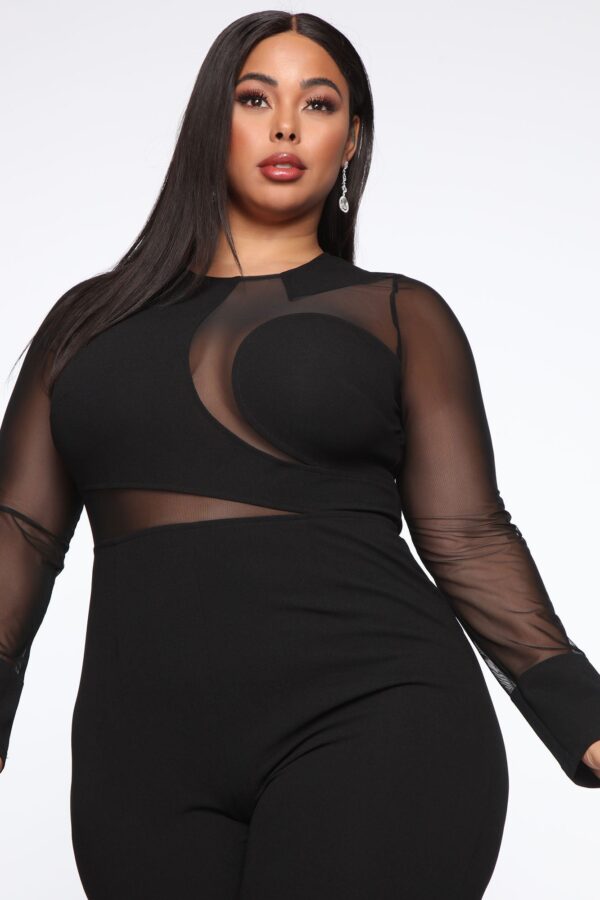Jumpsuit in Black 95% polyester