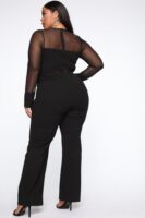 Jumpsuit in Black 95% polyester