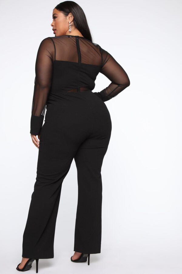 Jumpsuit in Black 95% polyester