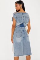 Romper in Denim 100% cotton