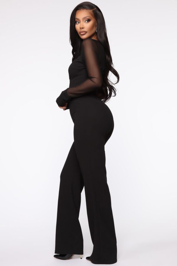 Jumpsuit in Black 95% polyester