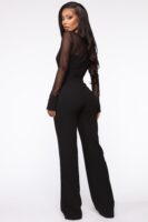 Jumpsuit in Black 95% polyester