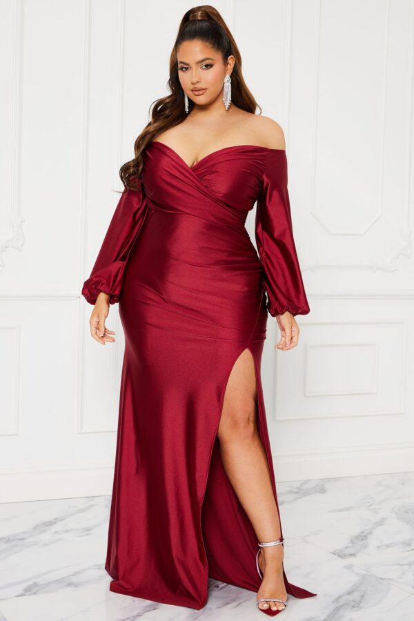 Maxi Dress in Wine