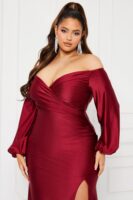 Maxi Dress in Wine