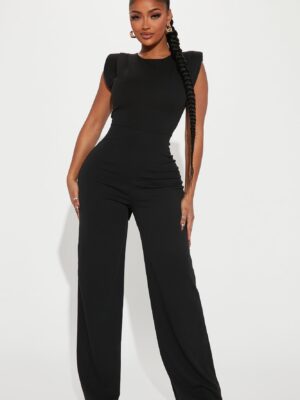 On Point Jumpsuit - Black