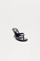 Burke Thong Mules - Black