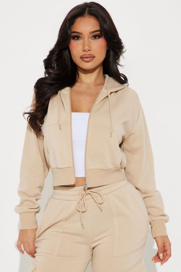 Ladies Kit Sand Hoodie