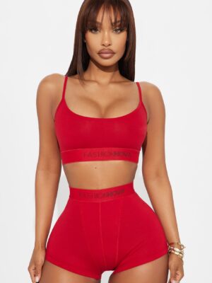 Cami in Red 95% cotton