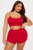 Cami in Red 95% cotton