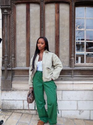 Pants in Green 100% cotton