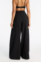 Wide-Leg Pants in Black