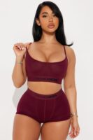 Ladies Kit Wine Cami
