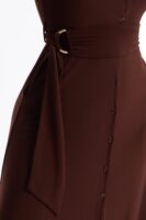 Dress in Chocolate 95% polyester
