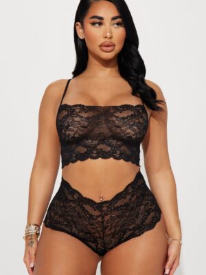 Set in Black 90% nylon