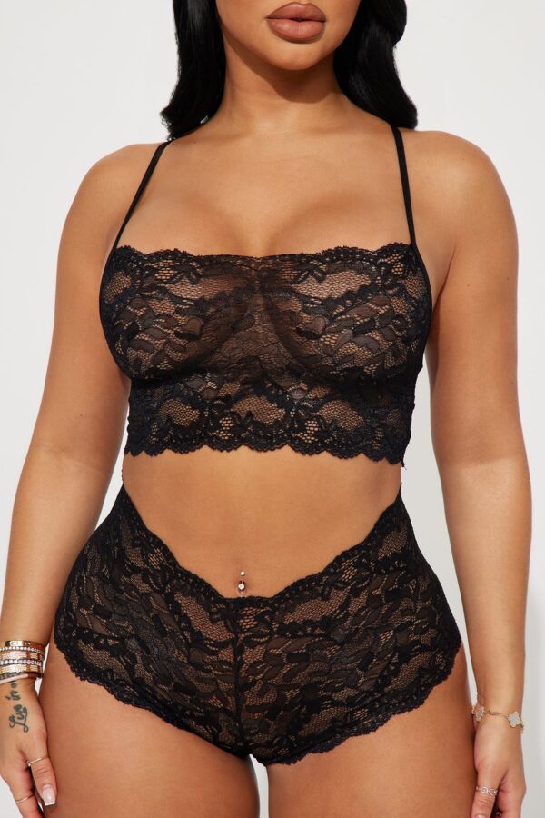Set in Black 90% nylon