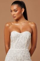 Jumpsuit in White 100% polyester