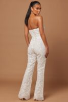 Jumpsuit in White 100% polyester