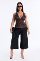 Black Wide-Leg Pants