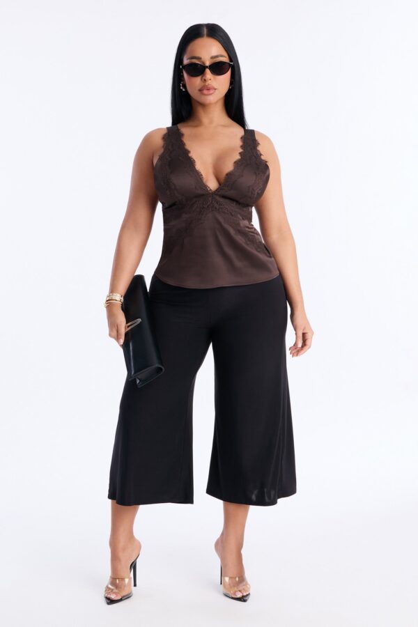 Black Wide-Leg Pants