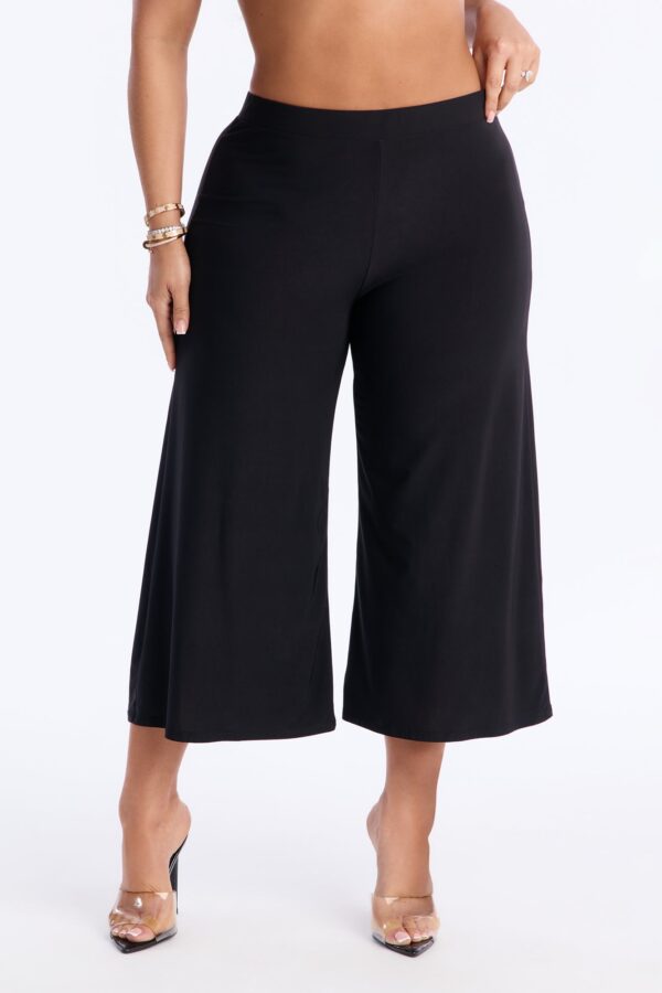 Black Wide-Leg Pants