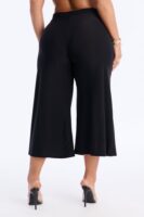 Black Wide-Leg Pants