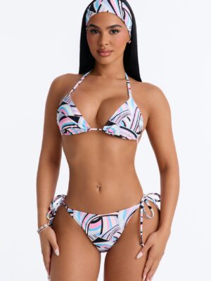 V-Neck Set in Pink