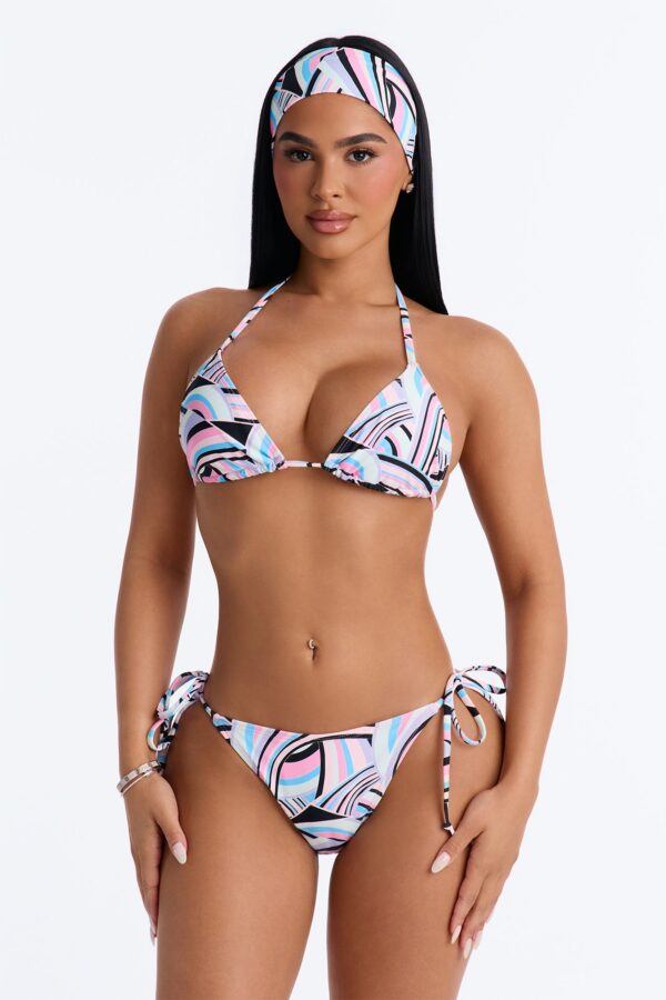 V-Neck Set in Pink