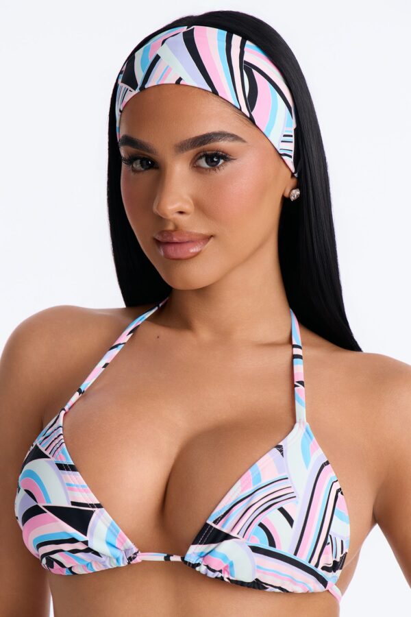V-Neck Set in Pink