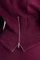 Daisia Off Shoulder Corset Fleece Pant Set - Plum